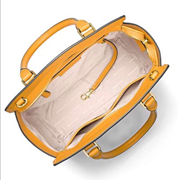 MICHAEL KORS Selma Saffiano Leather Satchel - Picture 4 of 5